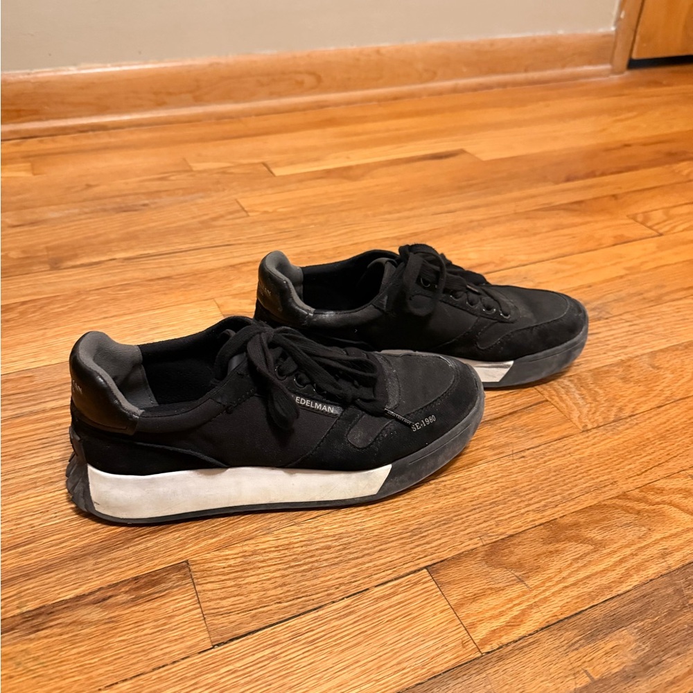 Sam Edelman Black and White Women's Sneakers